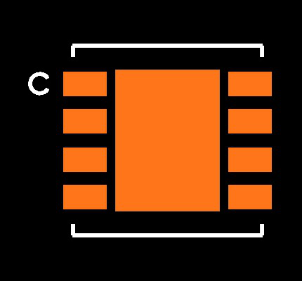 LM25007SD Footprint