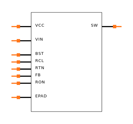 LM25007SD/NOPB Symbol