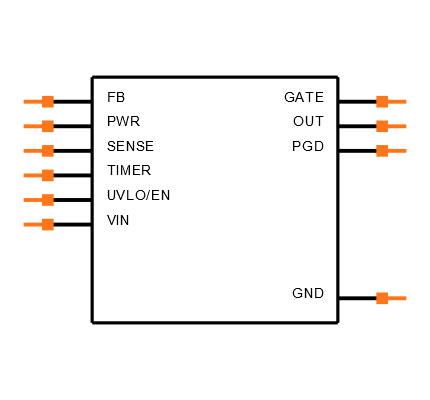 LM25061PMM-1/NOPB Symbol