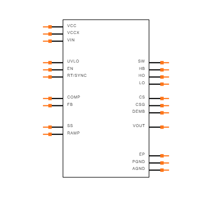LM25116MHX/NOPB Symbol