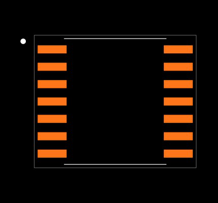 LM2574HVM-15/NOPB Footprint