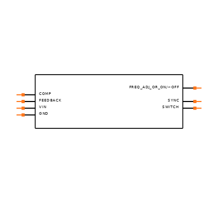 LM2586T-ADJ/NOPB Symbol