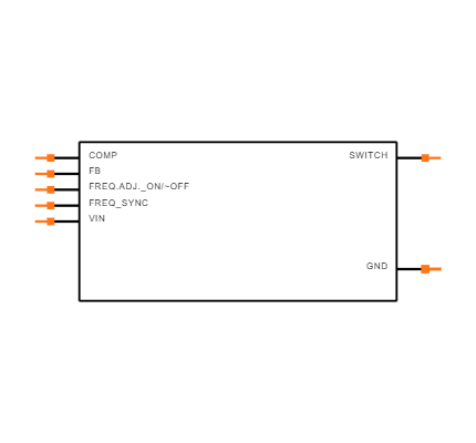 LM2588S-ADJ/NOPB Symbol