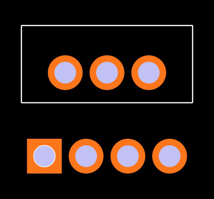 LM2588T-5.0/NOPB Footprint