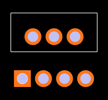 LM2590HVT-ADJ Footprint