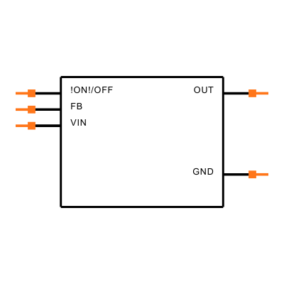 LM2594HVM-5.0 Symbol