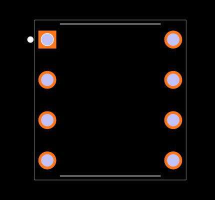 LM2594HVN-3.3/NOPB Footprint