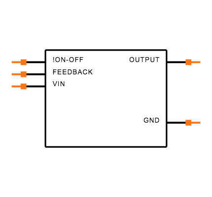 LM2596T-ADJ/NOPB Symbol