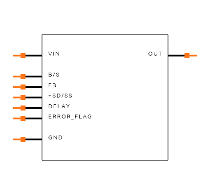 LM2597N-ADJ Symbol