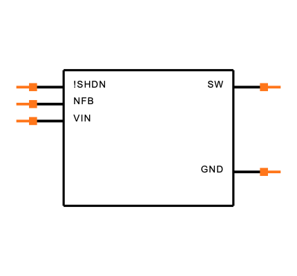 LM2611AMFX/NOPB Symbol