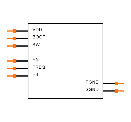 LM2621MMX Symbol