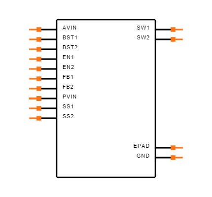 LM26400YMH/NOPB Symbol