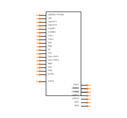 LM2640MTC-ADJ/NOPB Symbol
