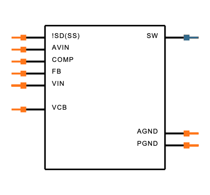 LM2651MTC-3.3/NOPB Symbol