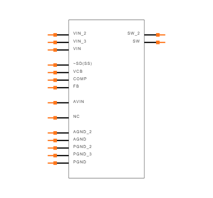 LM2651MTCX-3.3 Symbol