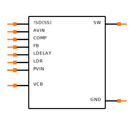 LM2655MTC-3.3/NOPB Symbol