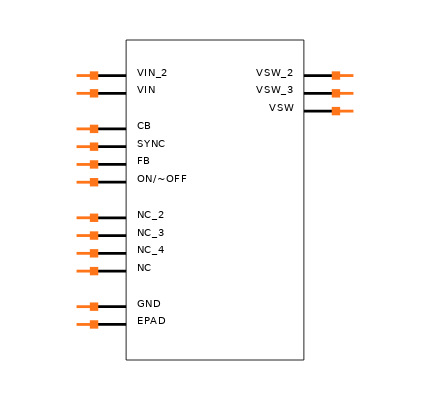 LM2670SD-ADJ/NOPB Symbol