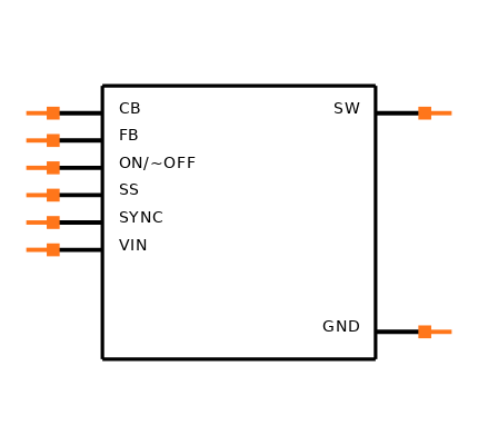 LM2671N-ADJ/NOPB Symbol