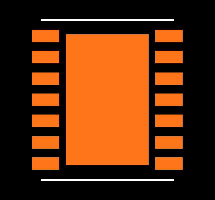 LM2673SD-3.3/NOPB Footprint