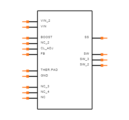 LM2673SD-3.3/NOPB Symbol