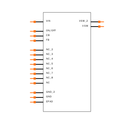 LM2674LDX-5.0/NOPB Symbol
