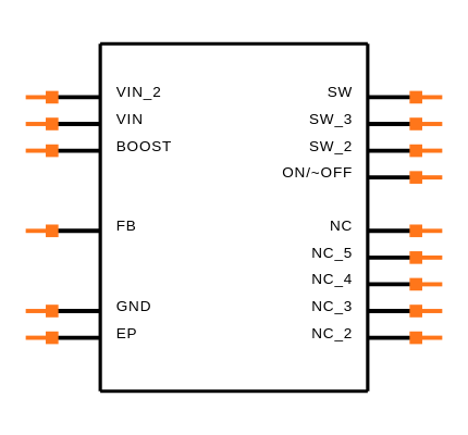 LM2676SD-ADJ Symbol