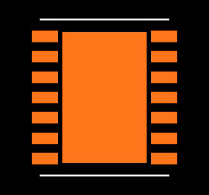 LM2676SDX-ADJ/NOPB Footprint