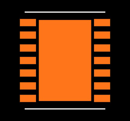LM2677SD-ADJ Footprint