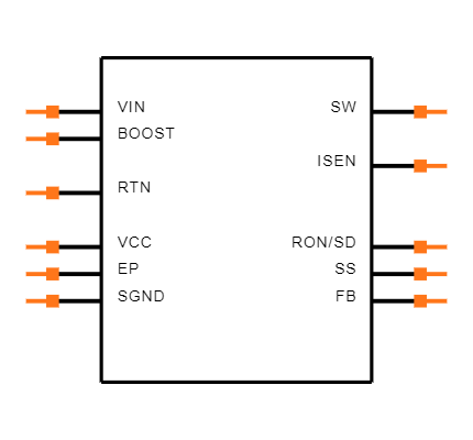 LM2694SD/NOPB Symbol