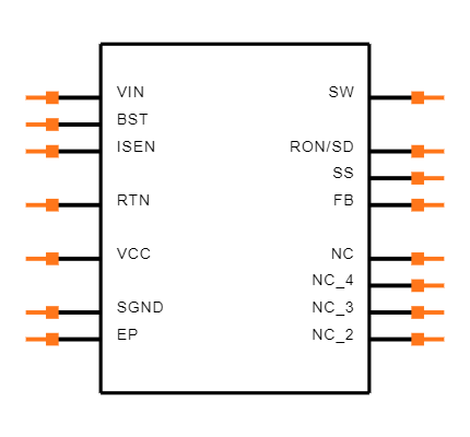 LM2695MHX/NOPB Symbol