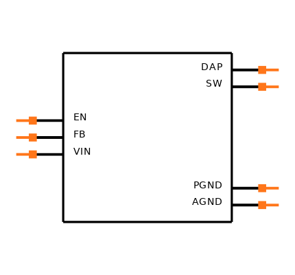 LM2735YMY Symbol