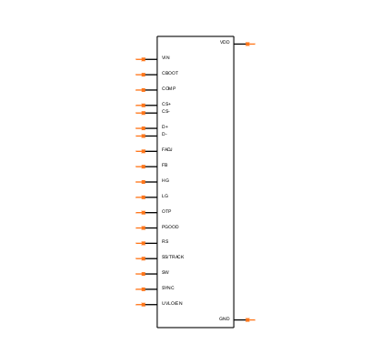 LM27403SQ/NOPB Symbol