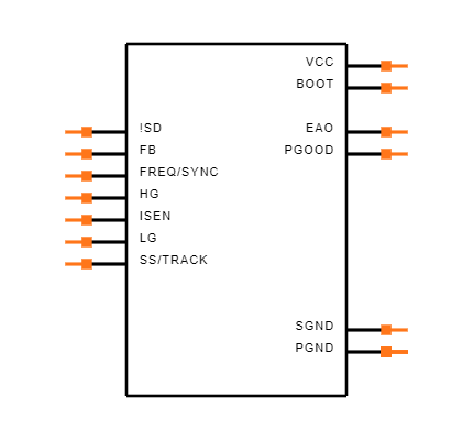 LM2745MTC/NOPB Symbol