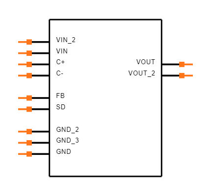 LM2750SDX-ADJ/NOPB Symbol