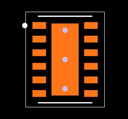 LM27762DSSR Footprint