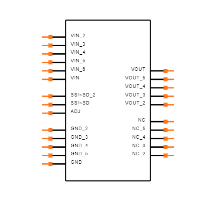 LM2825HN-ADJ Symbol