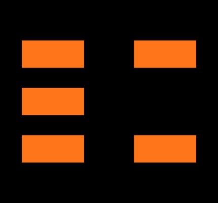 LM2831YMFX/NOPB Footprint