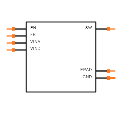 LM2832XMY/NOPB Symbol