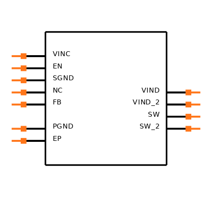 LM2833XMY/NOPB Symbol