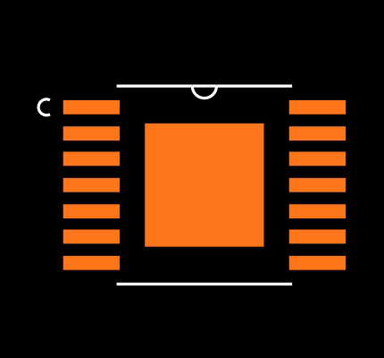 LM2852YMXAX-1.0 Footprint