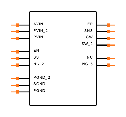 LM2853MH-3.3/NOPB Symbol