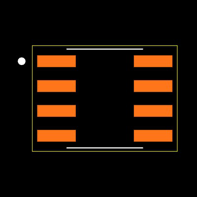 LM2903BQDRQ1 Footprint