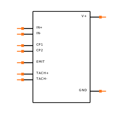 LM2907M/NOPB Symbol