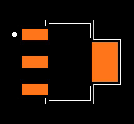 LM2937IMP-10/NOPB Footprint