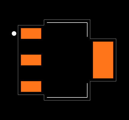 LM2940IMP-5.0/NOPB Footprint