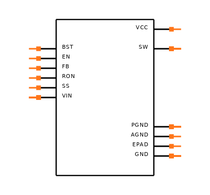 LM3103MHX/NOPB Symbol