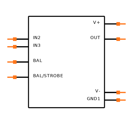 LM311DRG4 Symbol