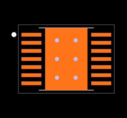 LM3152MH-3.3/NOPB Footprint