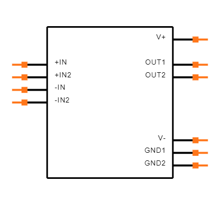 LM319MX/NOPB Symbol