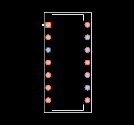 LM324NE3 Footprint